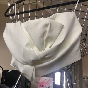 sweet knot bustier top